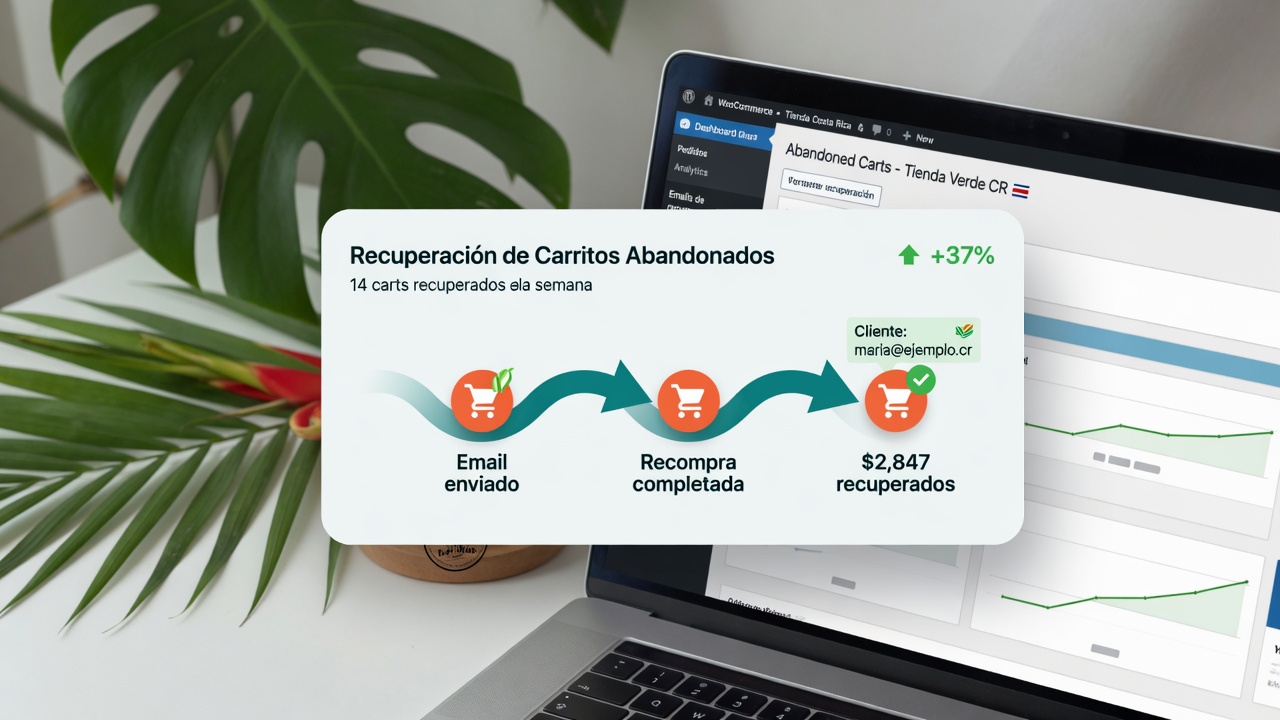 Recuperación de carritos abandonados y recompra: Cómo aumentar tus ventas en WooCommerce